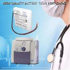 Compatible battery replacement for Atmos 110607-O,313.0053.0