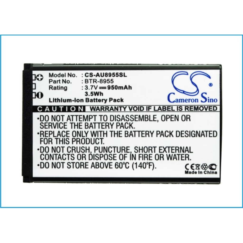 Mobiltelefon akkumulátorok Audiovox CS-AU8955SL