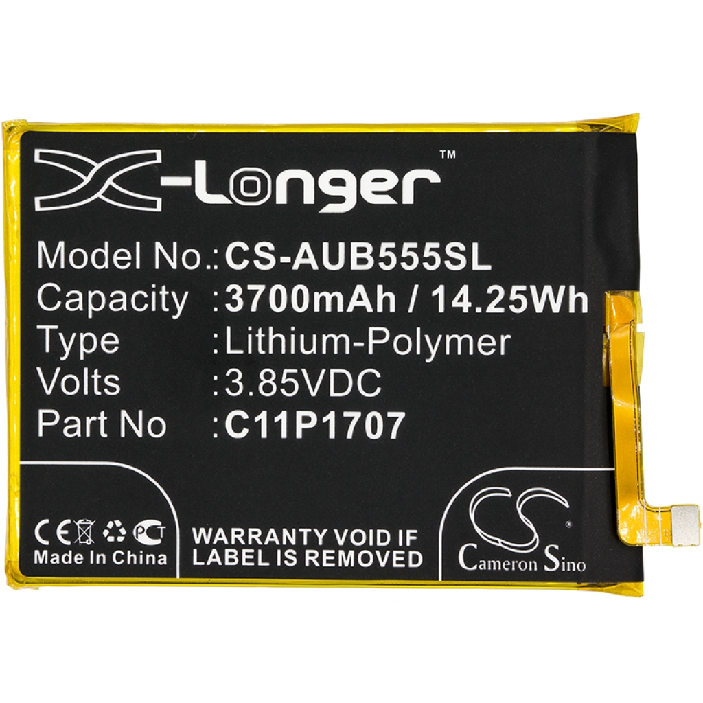 Kompatibilis akkumulátor csere Asus 0B200-02880000,C11P1707