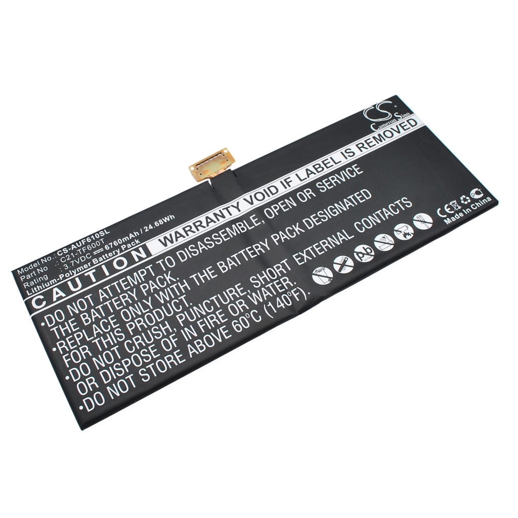 Kompatibilis akkumulátor csere Asus C21-TF600T