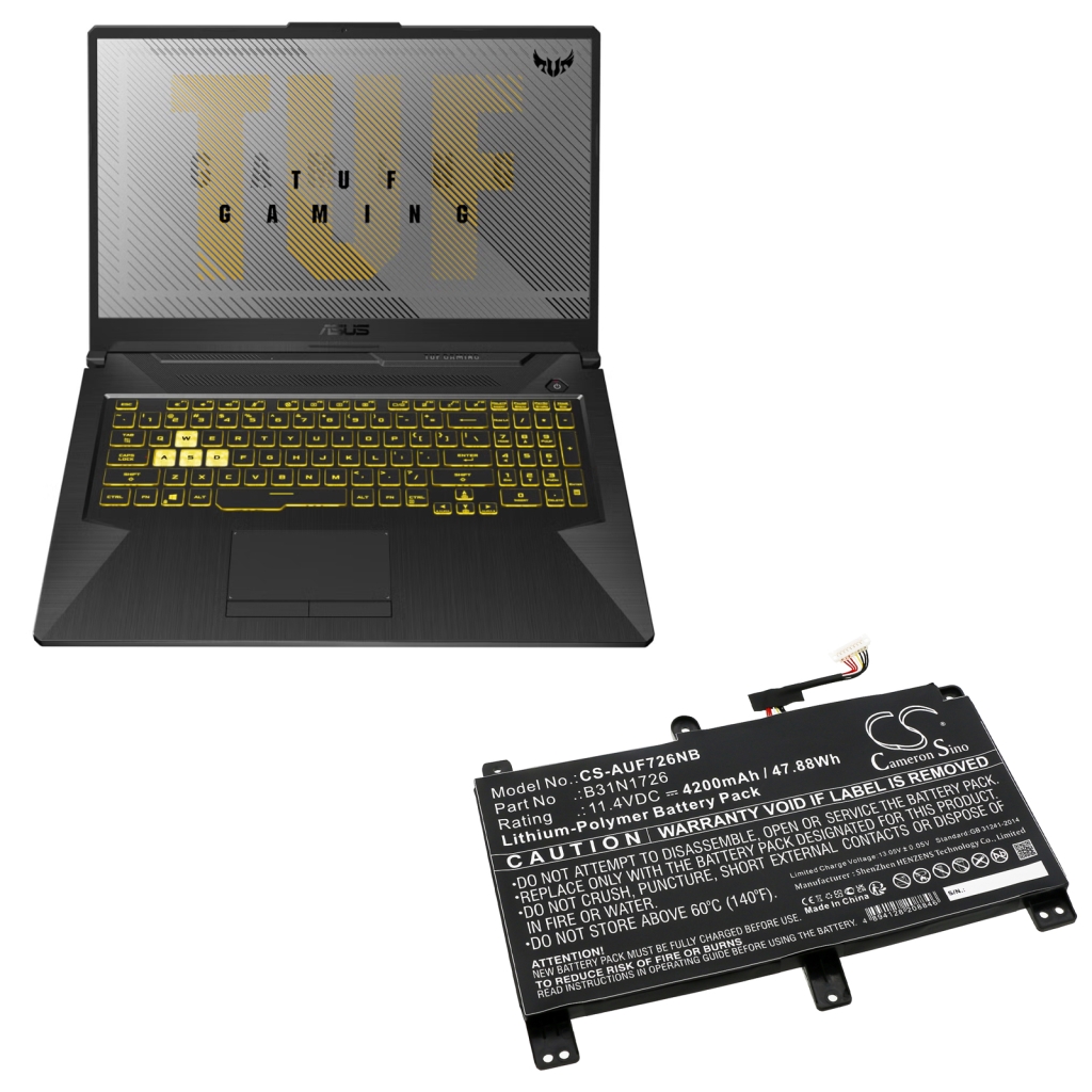 Laptop akkumulátorok Asus ROG Strix G731GT-H7179T