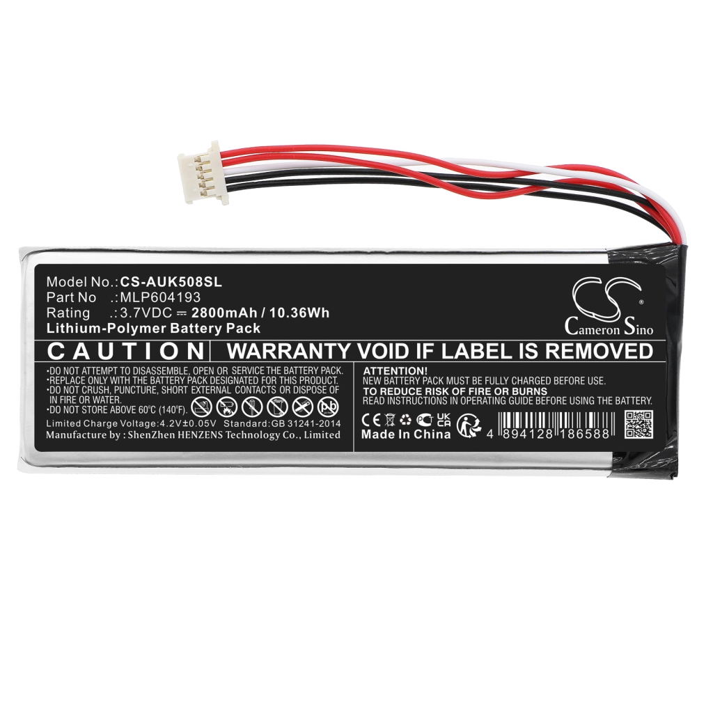 Kompatibilis akkumulátor csere Autel MLP604193
