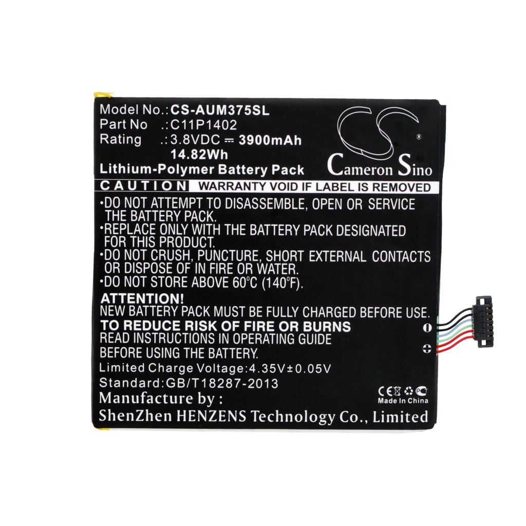 Kompatibilis akkumulátor csere Asus C11P1402