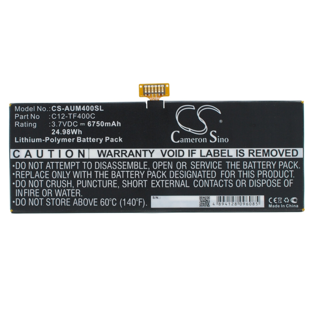 Kompatibilis akkumulátor csere Asus C12-TF400C