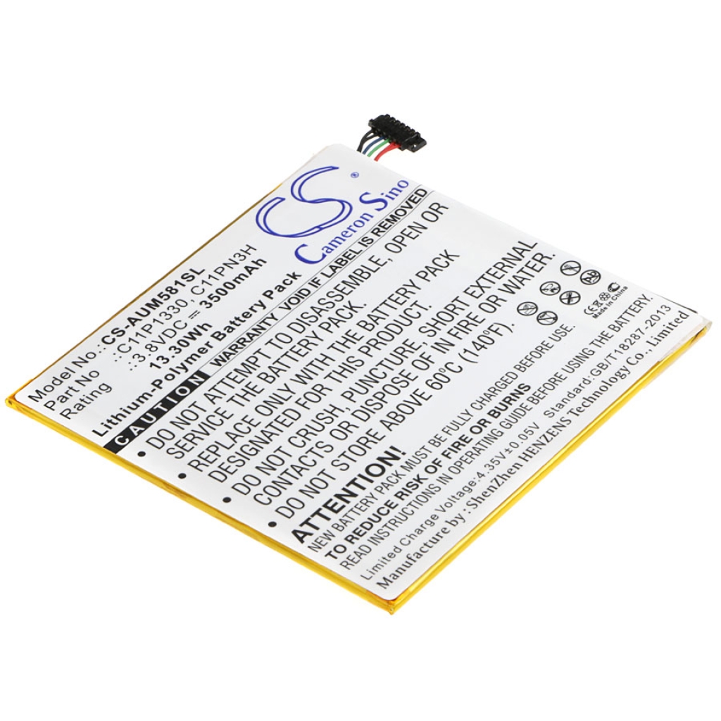 Kompatibilis akkumulátor csere Asus C11P1330,C11PN3H,C11PN93