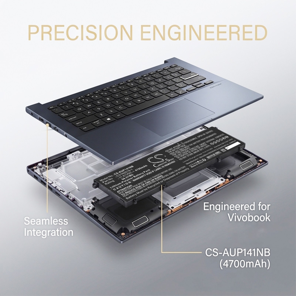 Akkumulátor kompatibilis a következőkkel Asus CS-AUP141NB