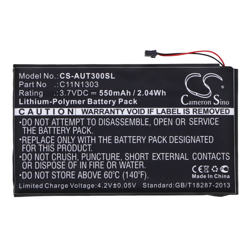Kompatibilis akkumulátor csere Asus 0B200-00370100,C11N1303
