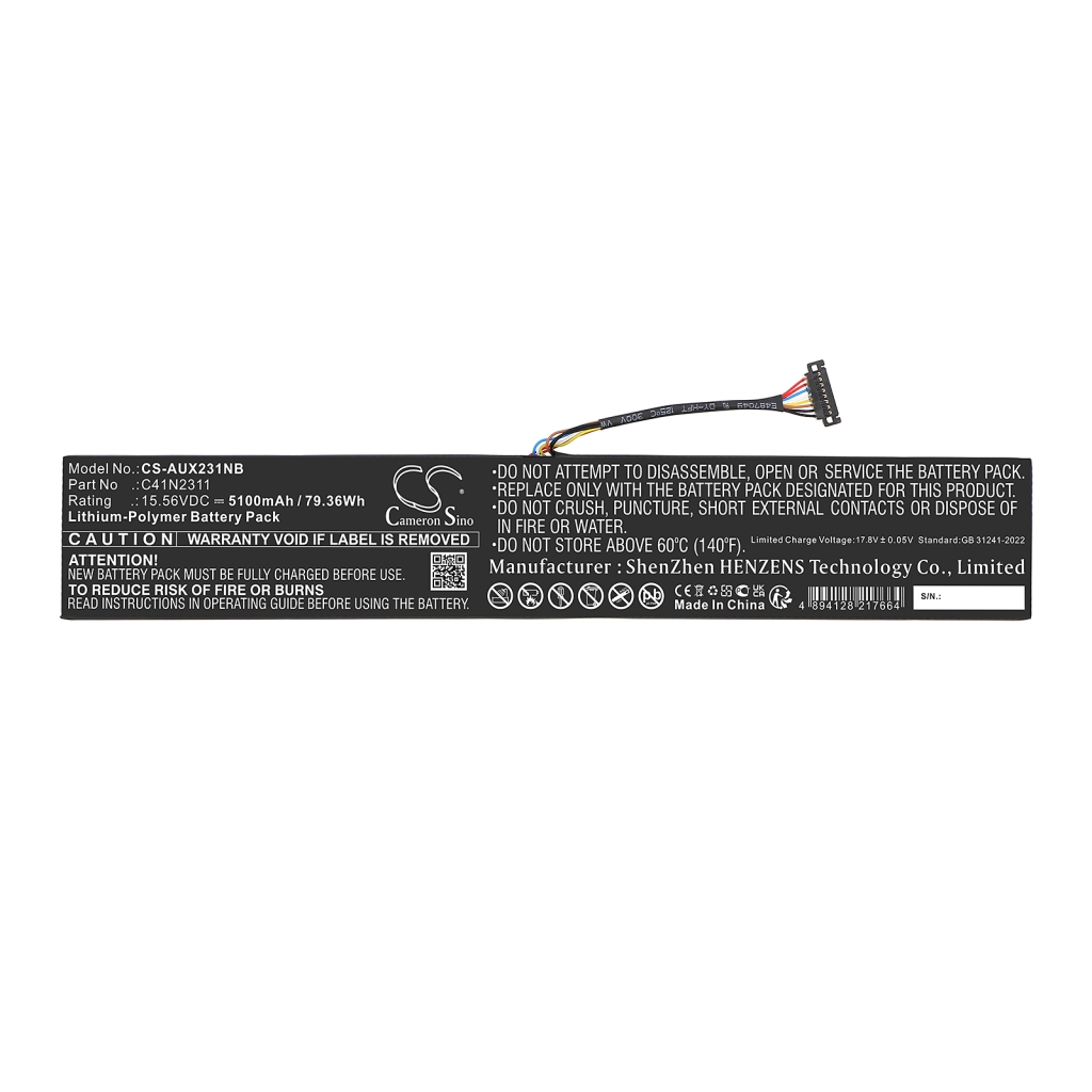 Laptop akkumulátorok Asus ROG Ally X (CS-AUX231NB)
