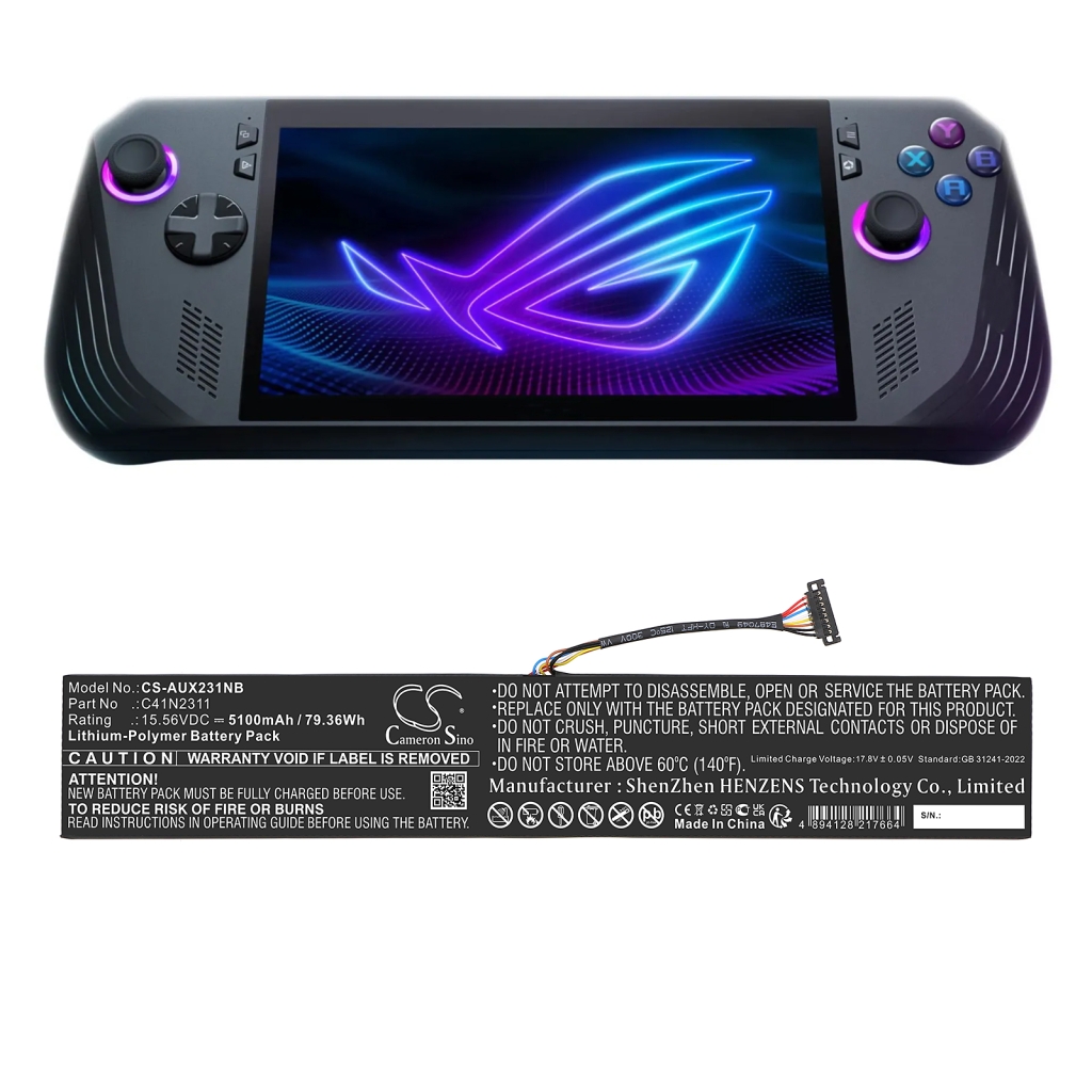 Laptop akkumulátorok Asus ROG Ally X (CS-AUX231NB)