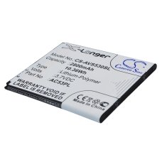 Kompatibilis akkumulátor csere Archos AC53PL