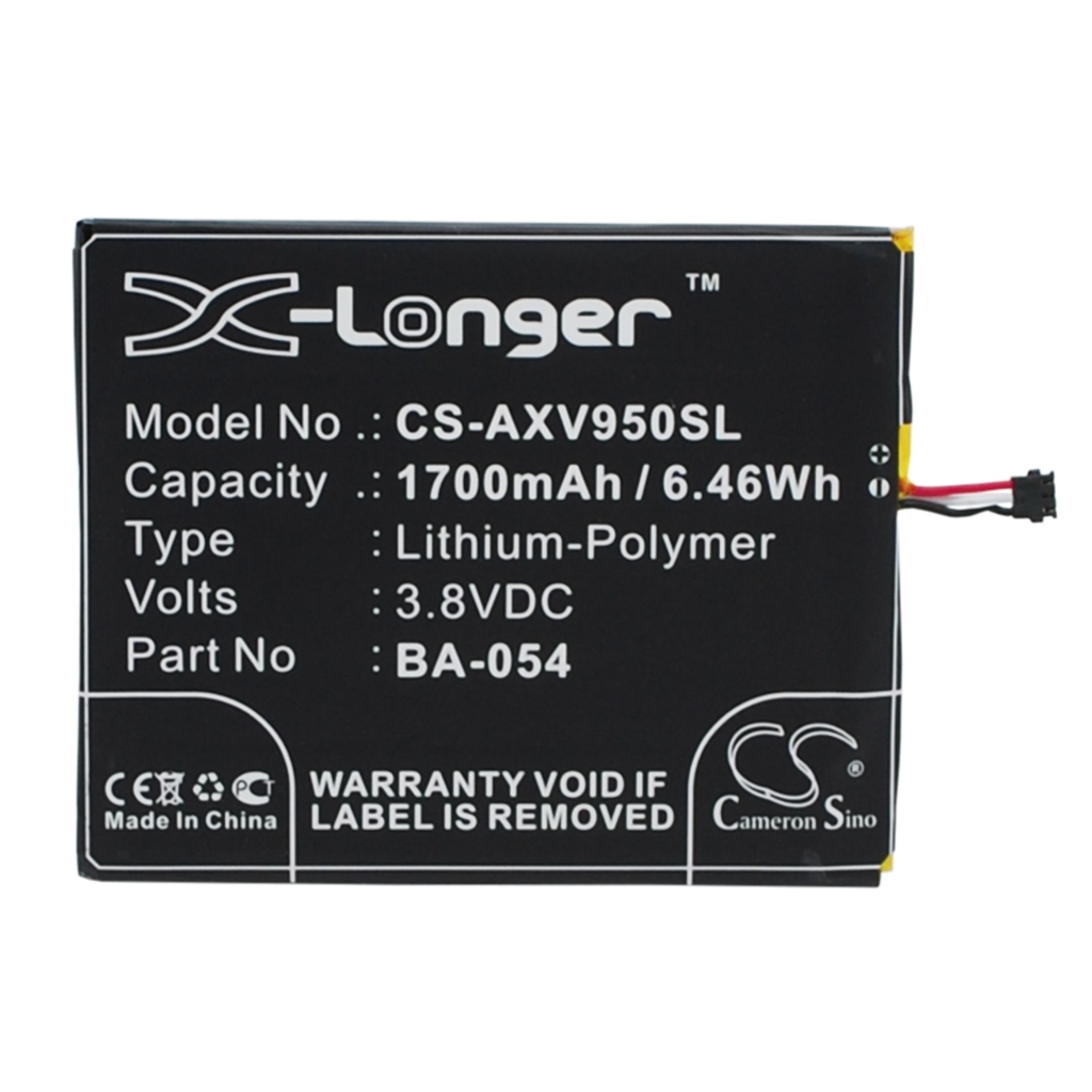 Battery compatible with Aux