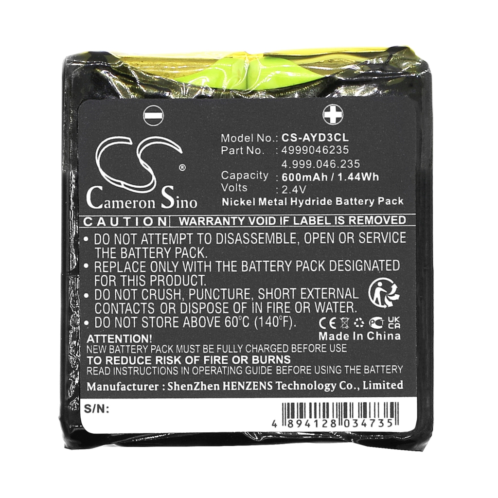 Battery Replaces 4.999.134.298