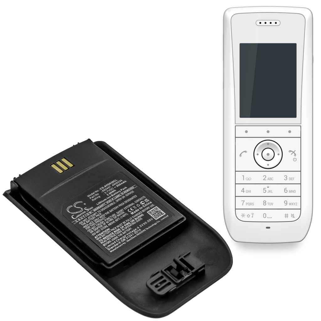 Akkumulátorok vezeték nélküli telefonokhoz Ascom DH7-AABA