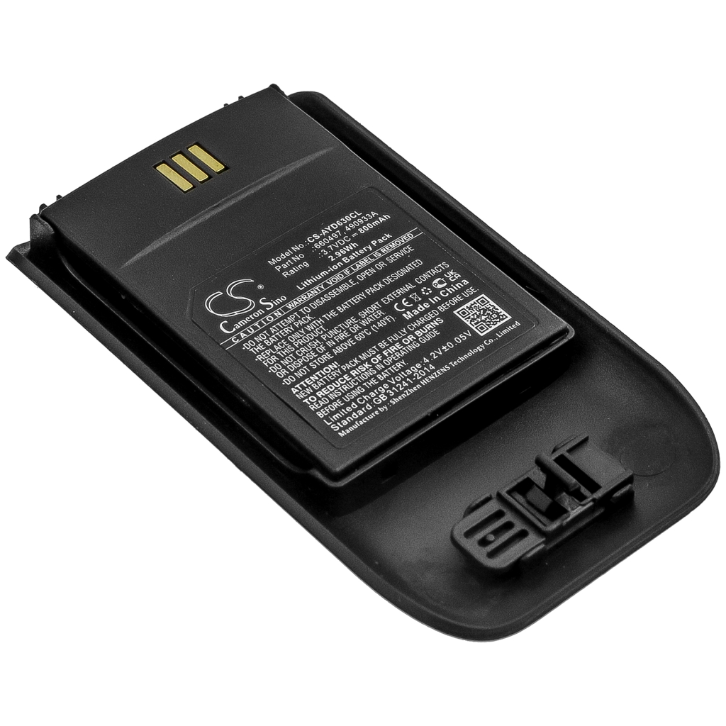 Kompatibilis akkumulátor csere ASCOM 490933A,660497