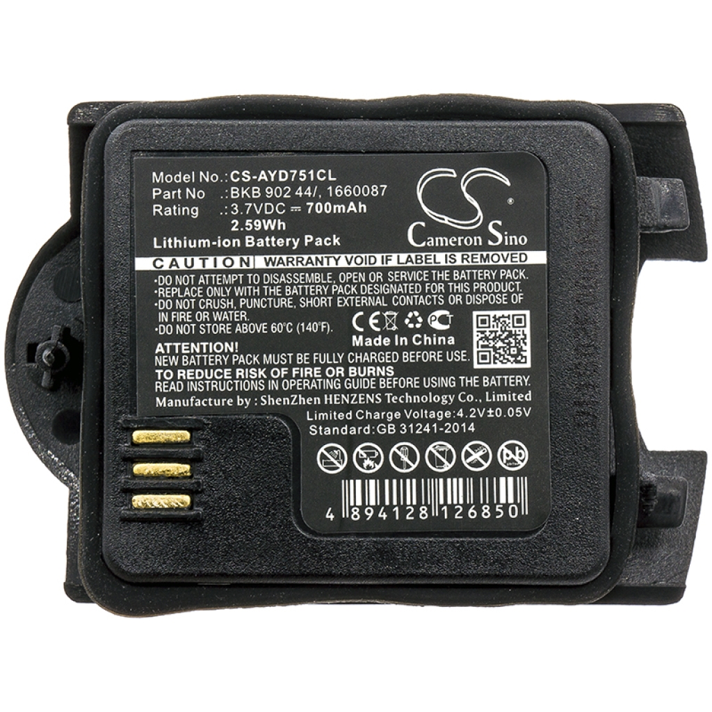 Akkumulátorok Helyettesíti a 660087