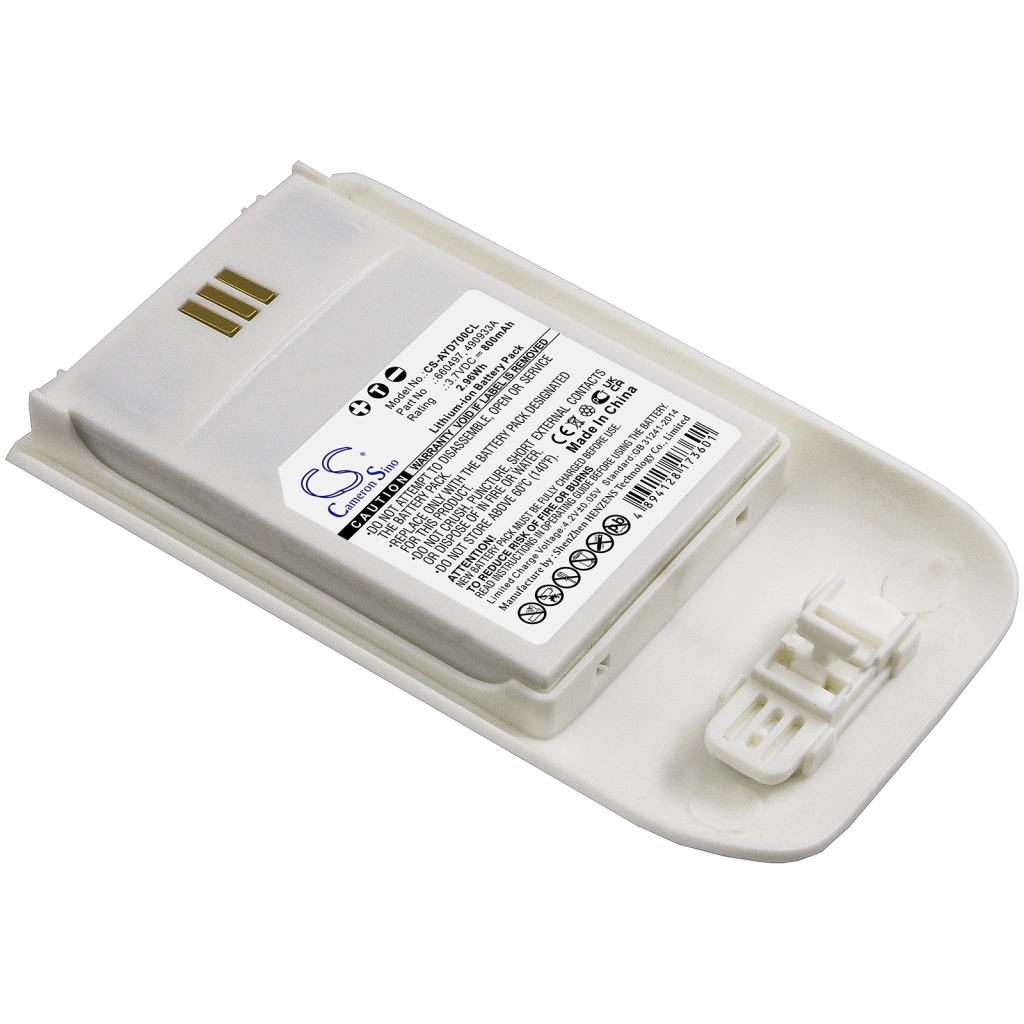 Kompatibilis akkumulátor csere ASCOM 490933A,660497