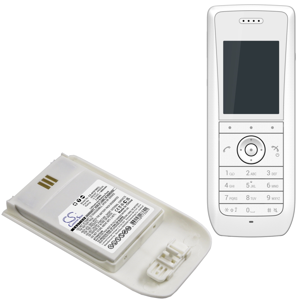 Kompatibilis akkumulátor csere ASCOM 490933A,660497
