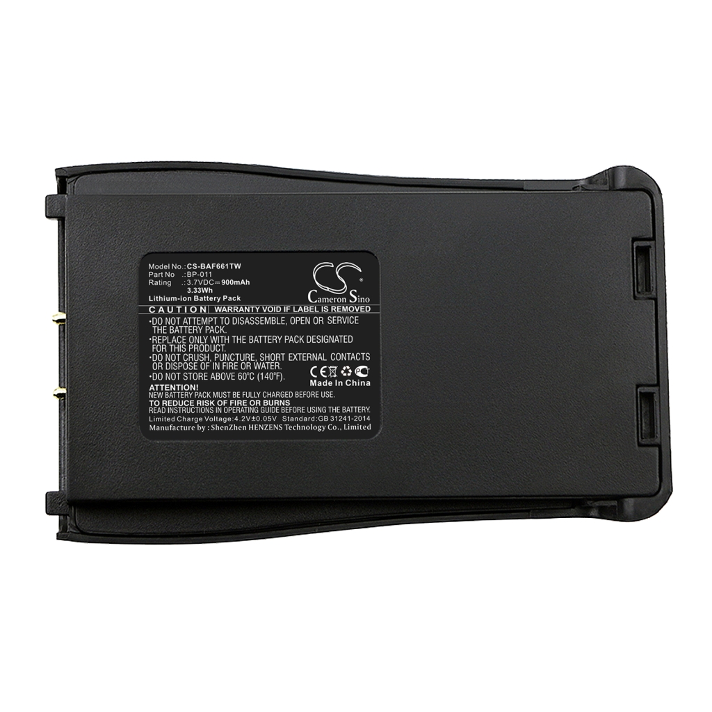 Akkumulátorok Akkumulátorok rádiókhoz CS-BAF661TW