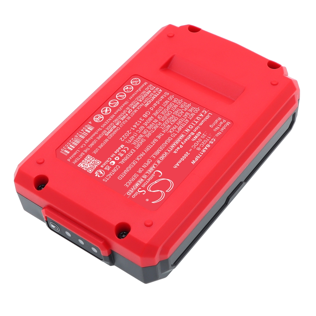 Battery industrial compatible with Bauer CS-BAR170PW