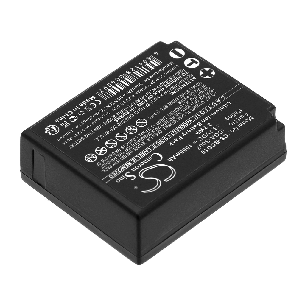 Akkumulátorok Fényképezőgép akkumulátorok CS-BCD10
