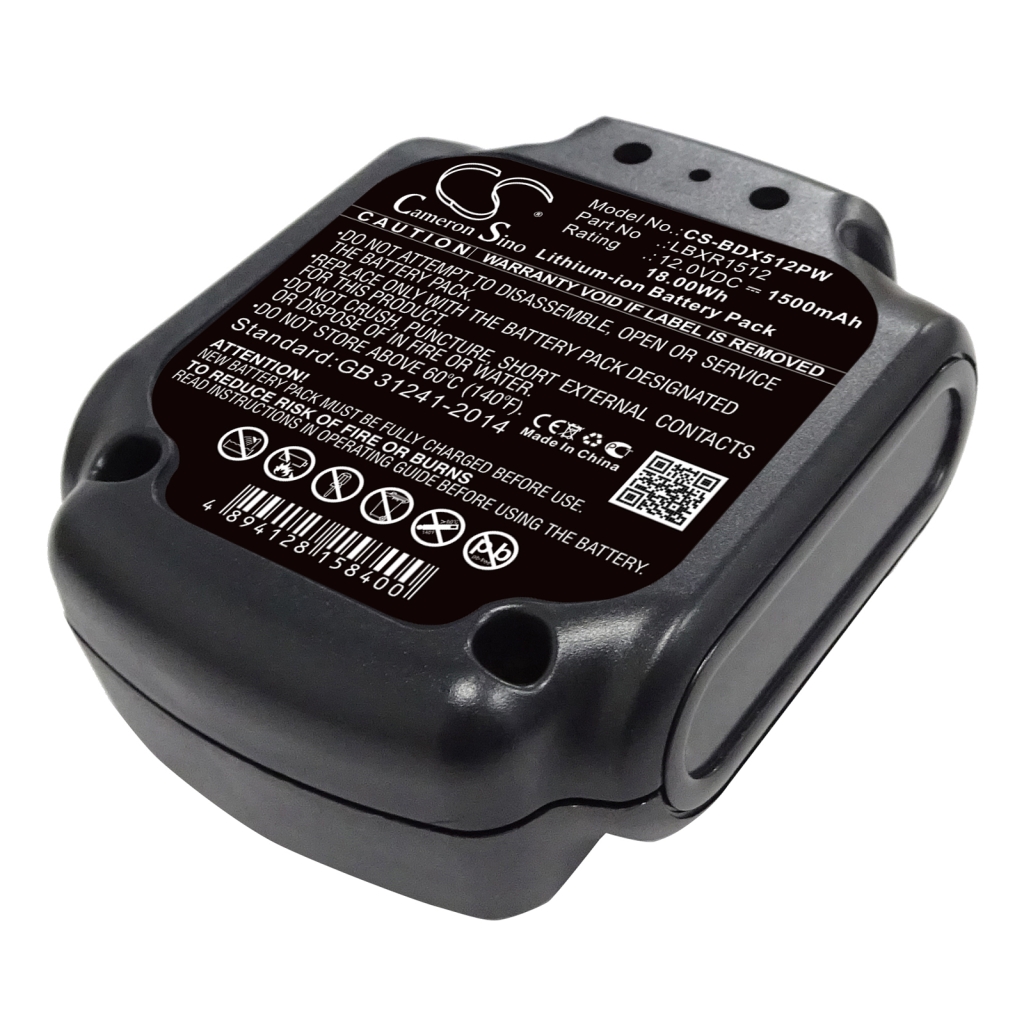 Kompatibilis akkumulátor csere Black 