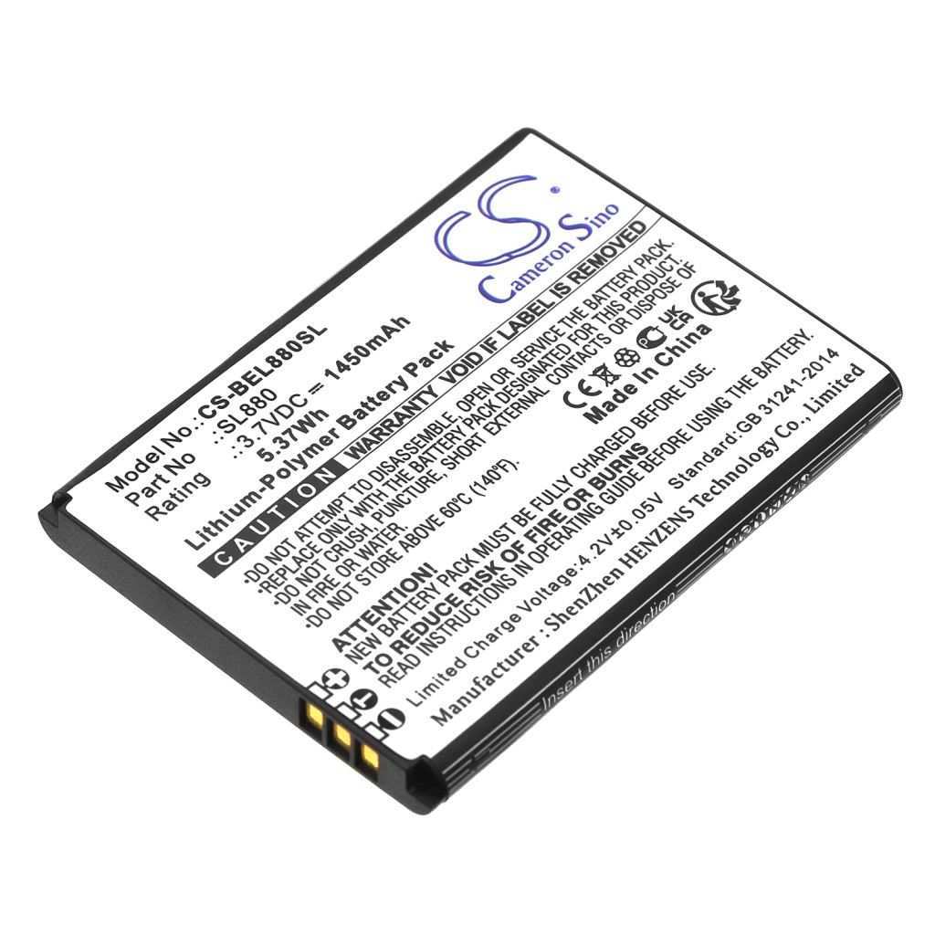 Mobiltelefon akkumulátorok Bea-fon CS-BEL880SL
