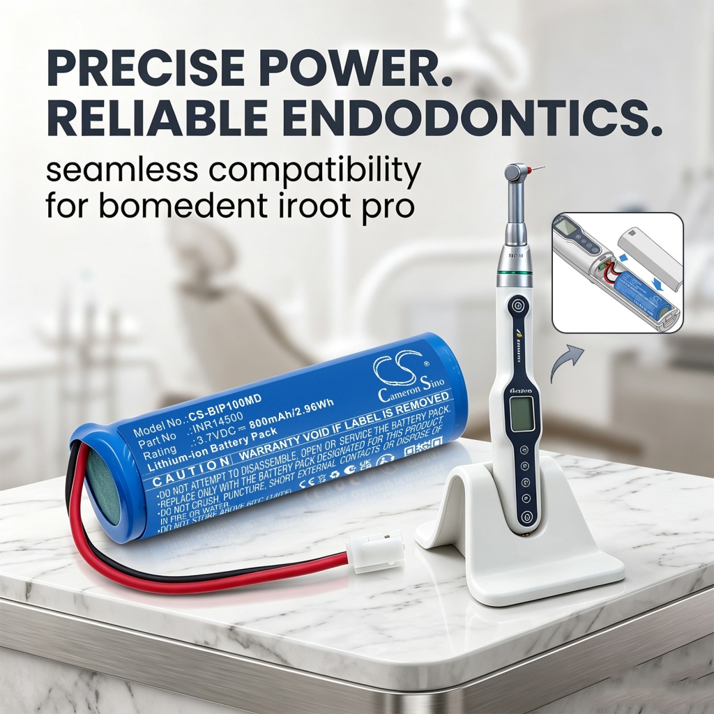 Akkumulátorok kompatibilis a következőkkel Bomedent iRoot PRO Bondent CS-BIP100MD