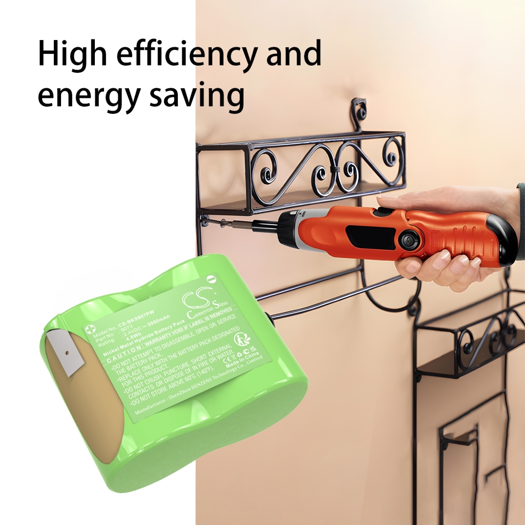 Ipari akkumulátorok Black & decker CS-BKS907PW