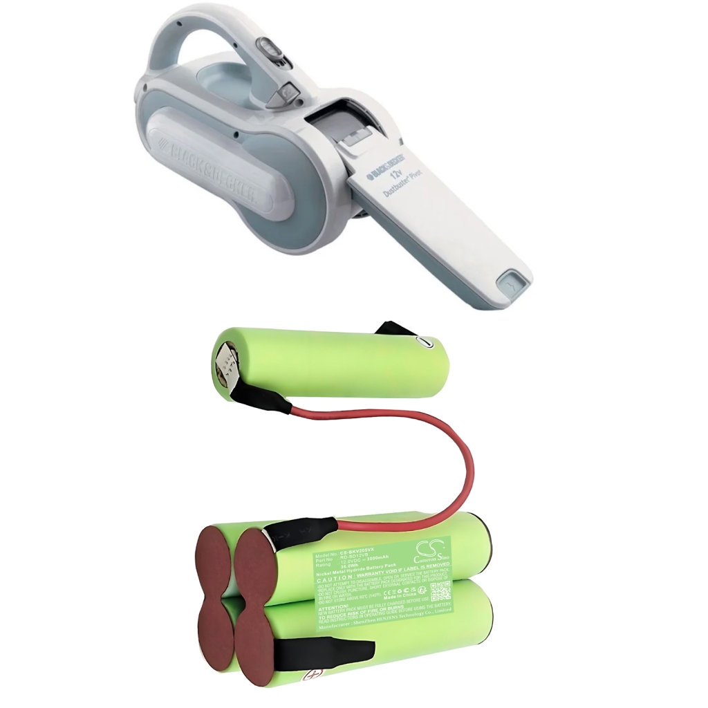 Porszívó akkumulátorok Black+decker CS-BKV205VX