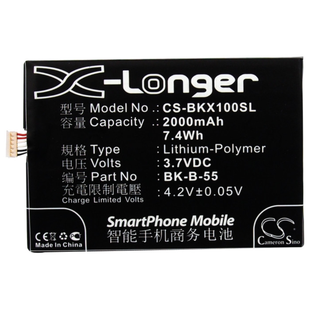 Battery compatible with BBK