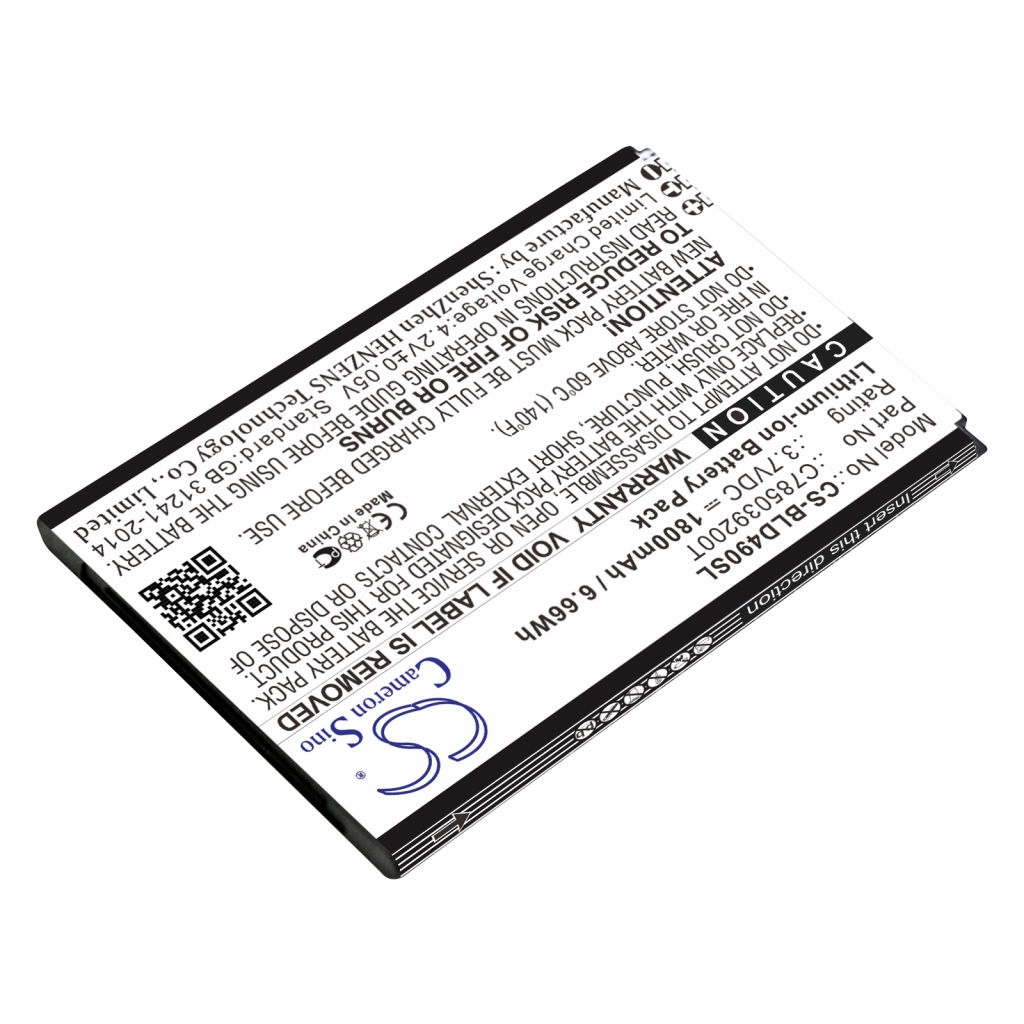 Kompatibilis akkumulátor csere BLU C785039200T