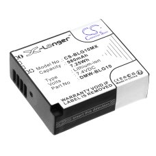 Kompatibilis akkumulátor csere Panasonic BP-DC15,DMW-BLG10,DMW-BLG10E