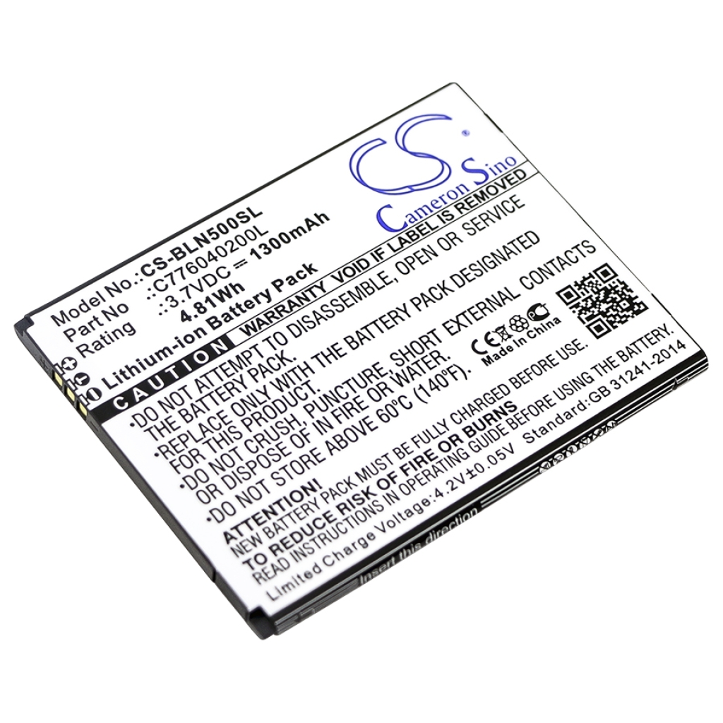 Kompatibilis akkumulátor csere BLU C776040200L