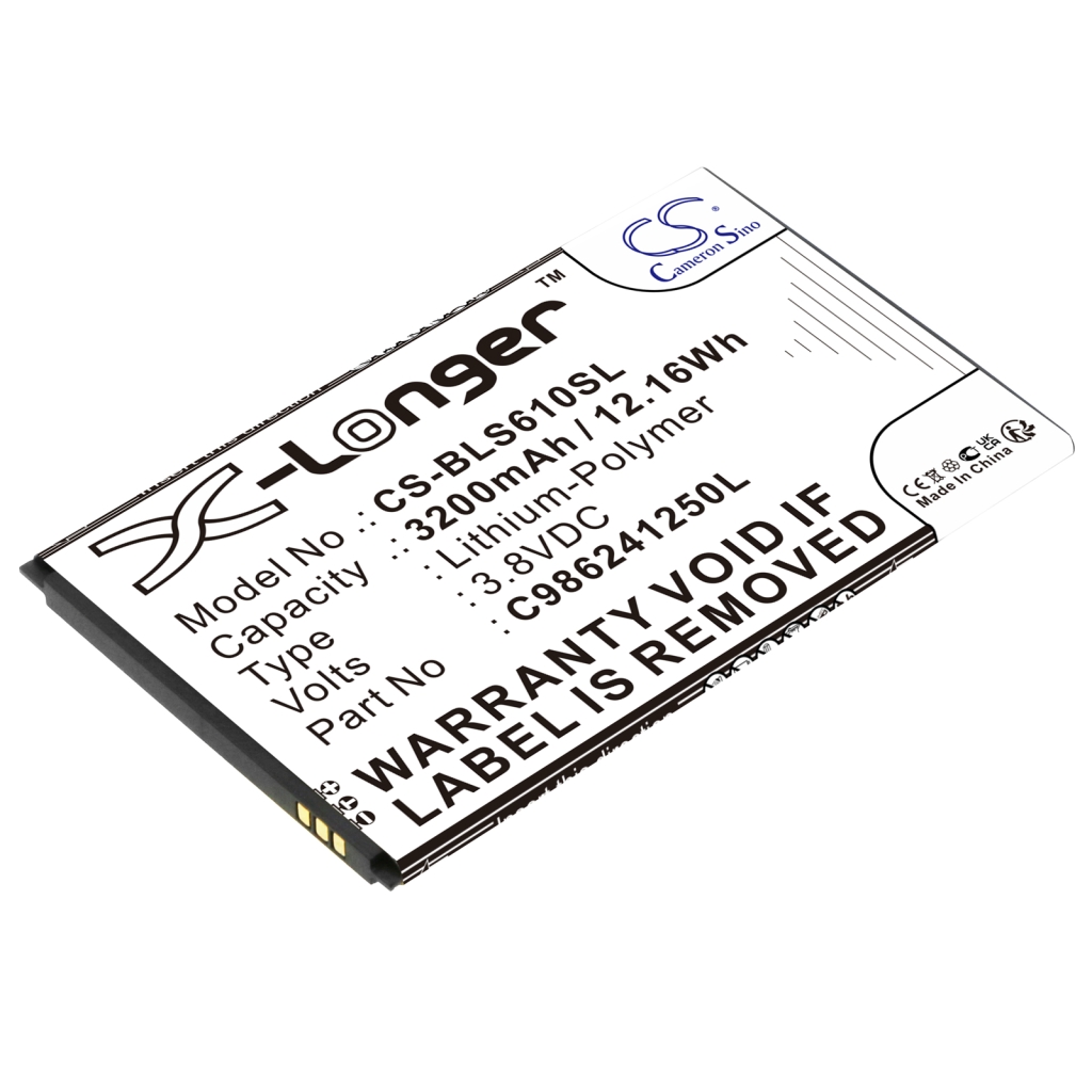 Kompatibilis akkumulátor csere BLU C986241250L