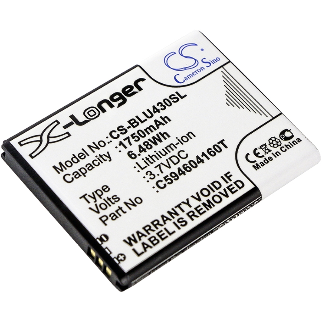 Mobiltelefon akkumulátorok BLU CS-BLU430SL