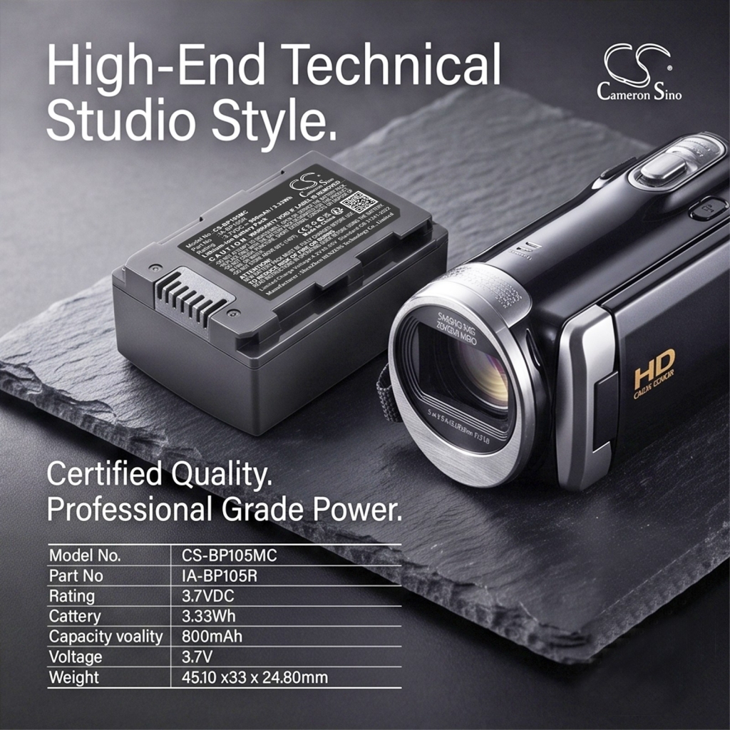Battery for Samsung HMX-H300