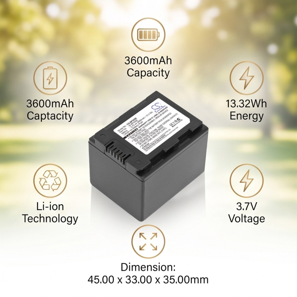 Battery for Samsung HMX-H203