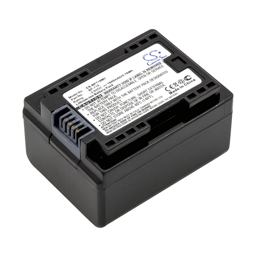 Fényképezőgép akkumulátorok Canon IXIA HF R306