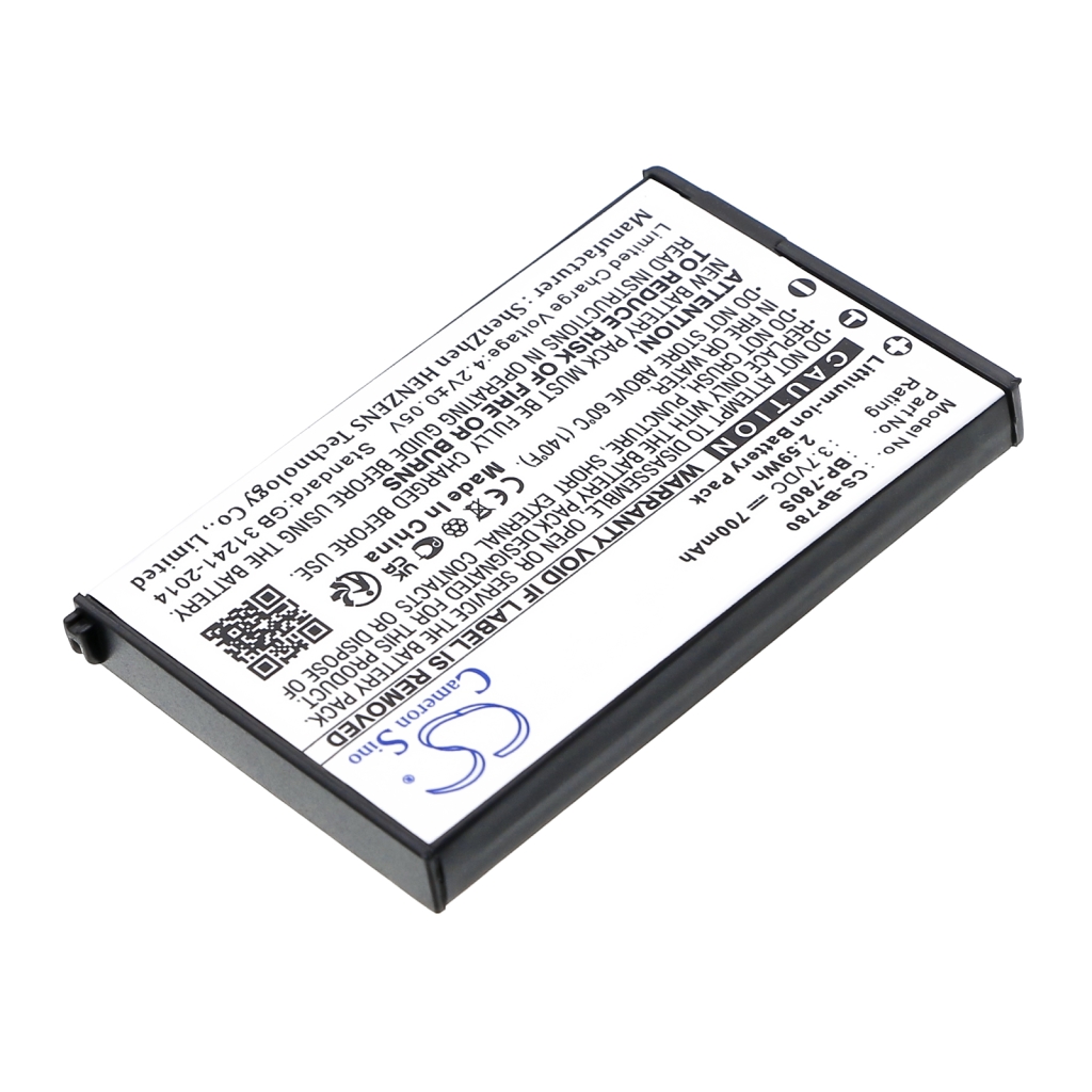 Akkumulátorok Helyettesíti a BP-780S