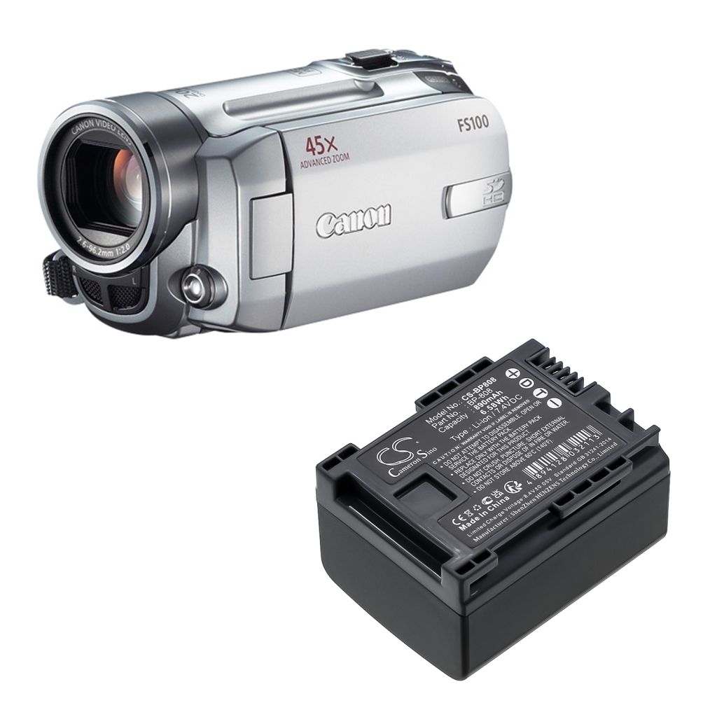 Fényképezőgép akkumulátorok Canon VIXIA HFM40