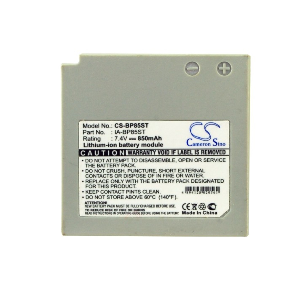Kompatibilis akkumulátor csere Samsung IA-BP85ST