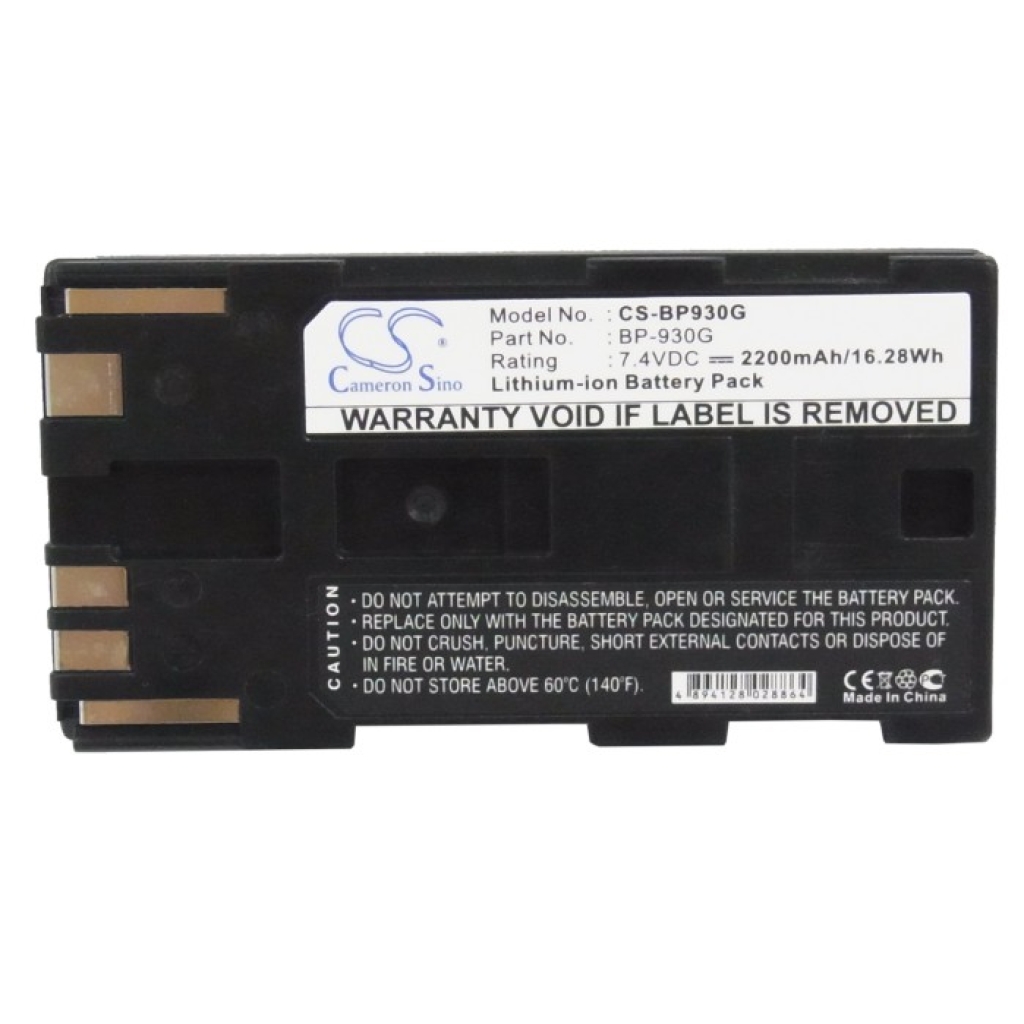 Kompatibilis akkumulátor csere Canon BP-930G