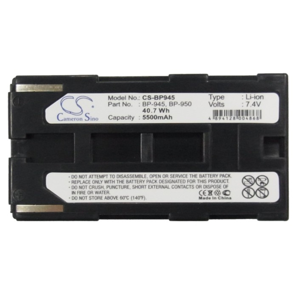Akkumulátor kompatibilis a következőkkel Canon CS-BP945