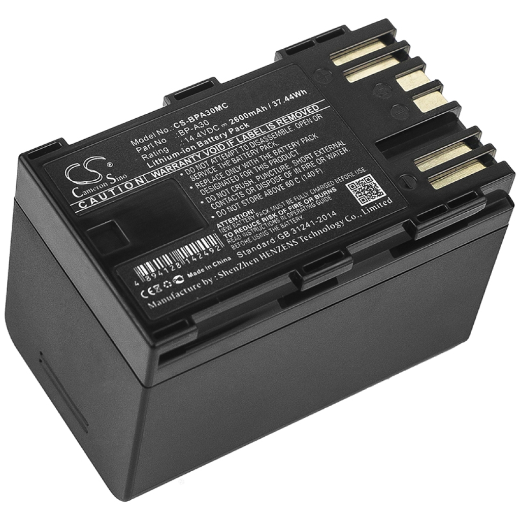 Kompatibilis akkumulátor csere Canon BP-A30