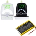 Elemek a bébiőrökhöz Babymoov A014415 (CS-BPC142MB)