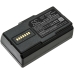 CS-BPR300SL hordozható nyomtató akkumulátor, elülső címke 7,4V 2600mAh 19,24Wh