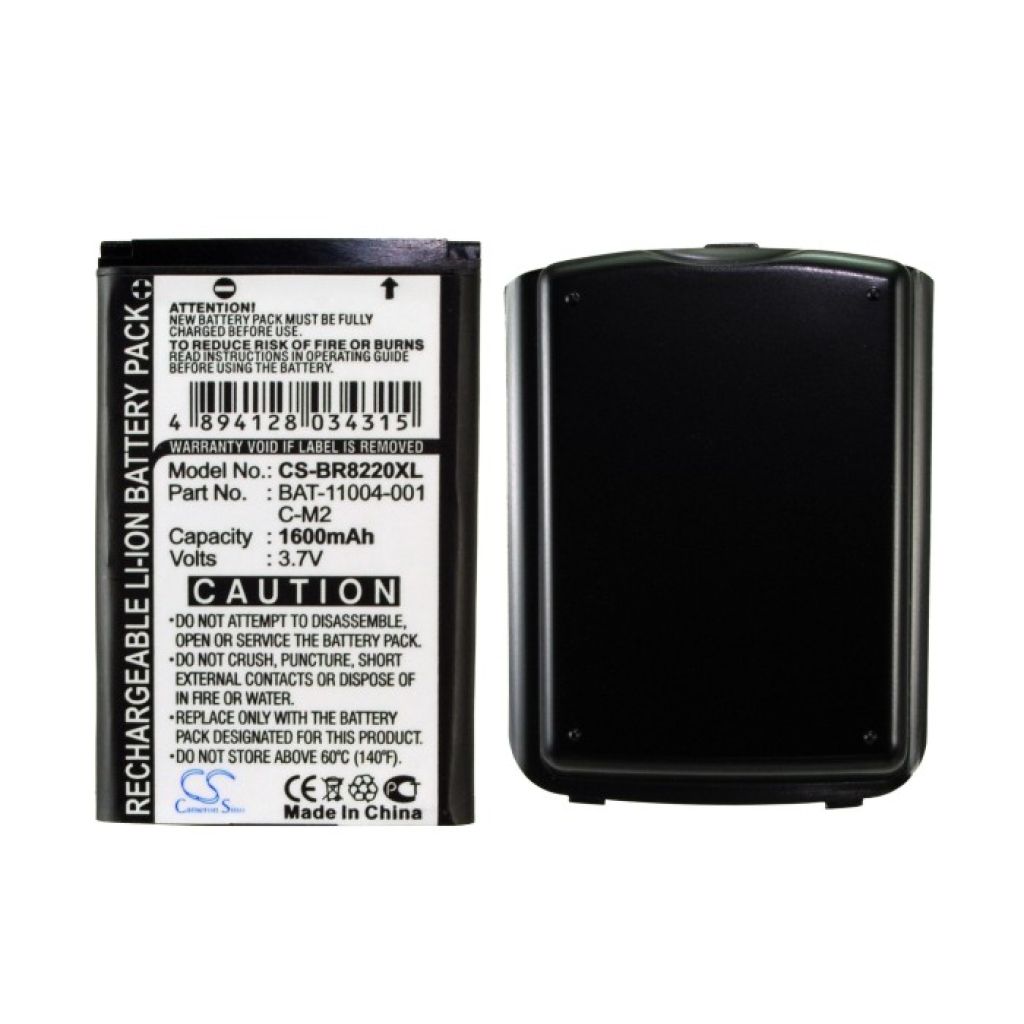 Akkumulátor kompatibilis a következőkkel Blackberry CS-BR8220XL