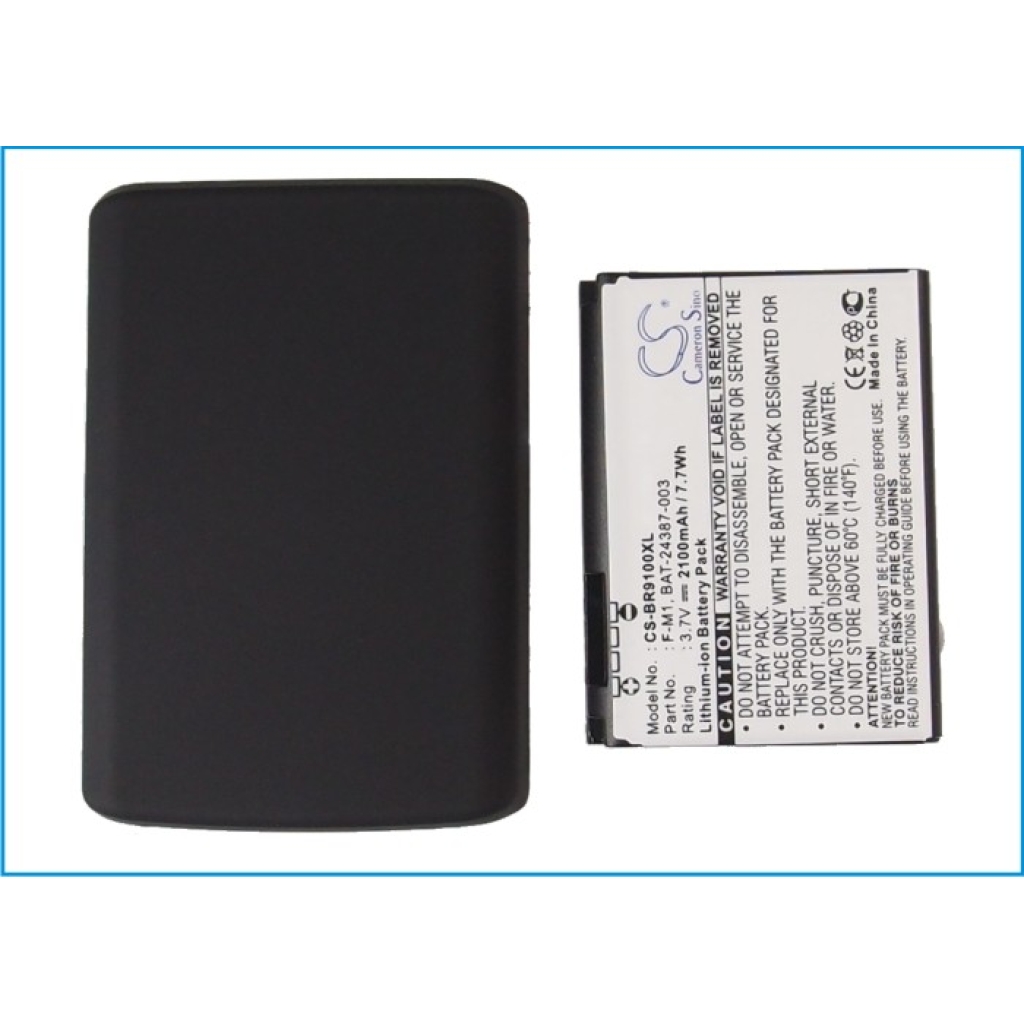 Cameron Sino CS-BR9100XL – szélesebb kép, akkumulátor hátoldala + nagy matt hátlap