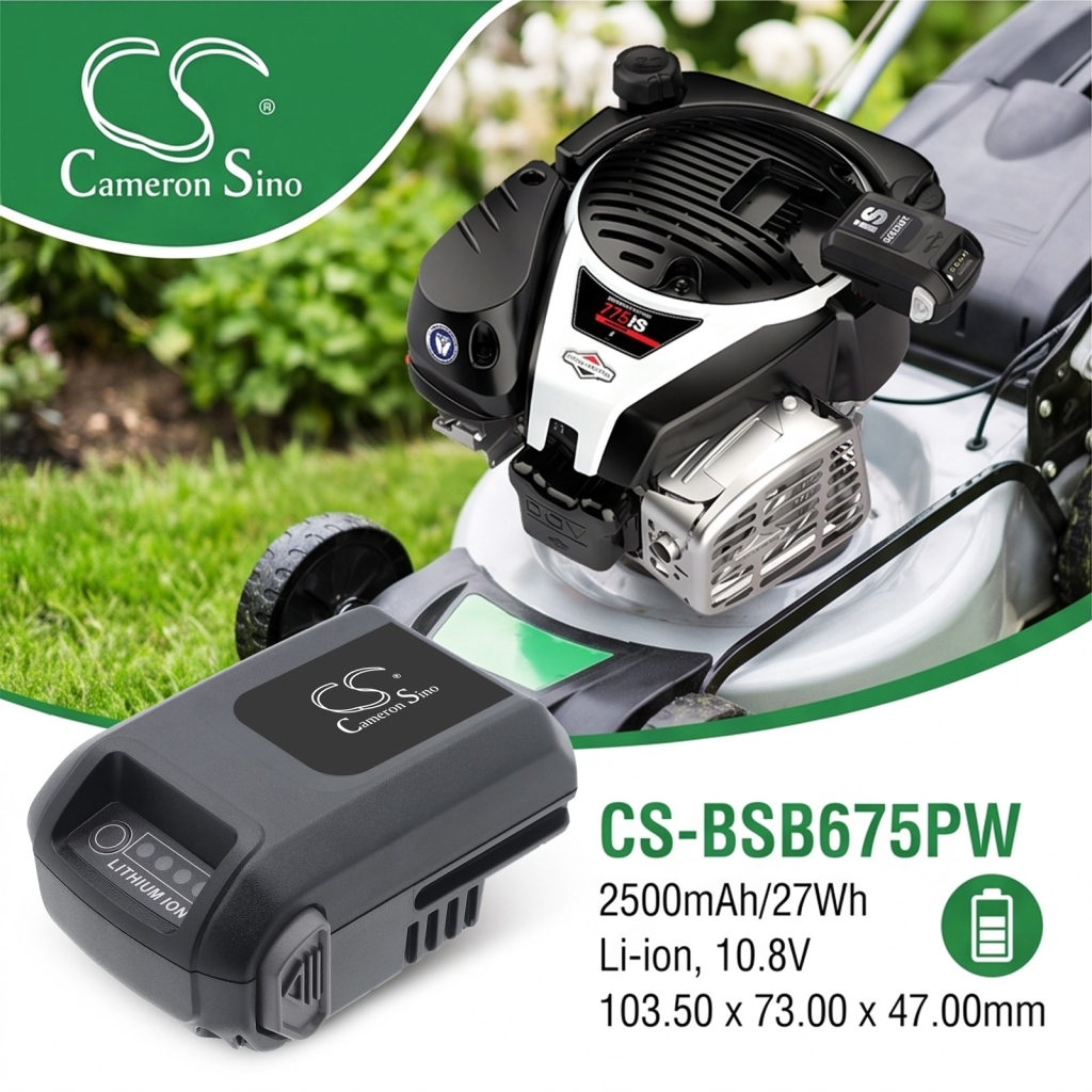 Akkumulátor kompatibilis a következőkkel Briggs & stratton CS-BSB675PW