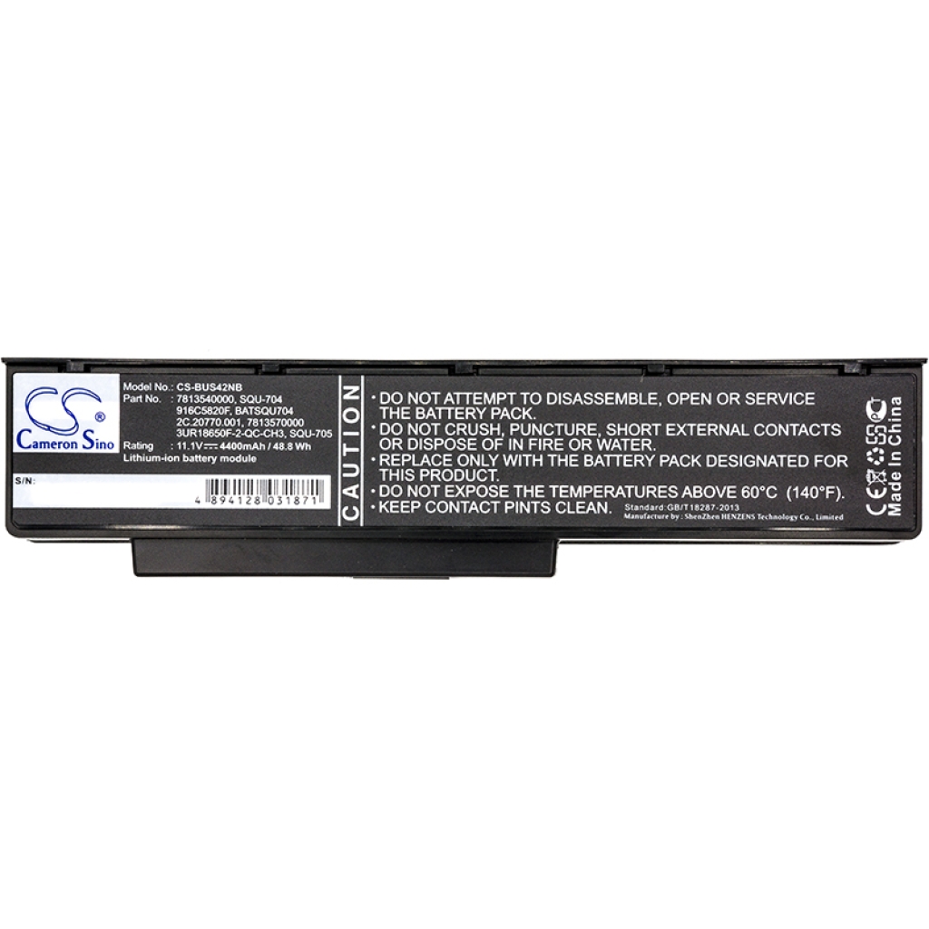 Akkumulátorok Helyettesíti a 916C5810F